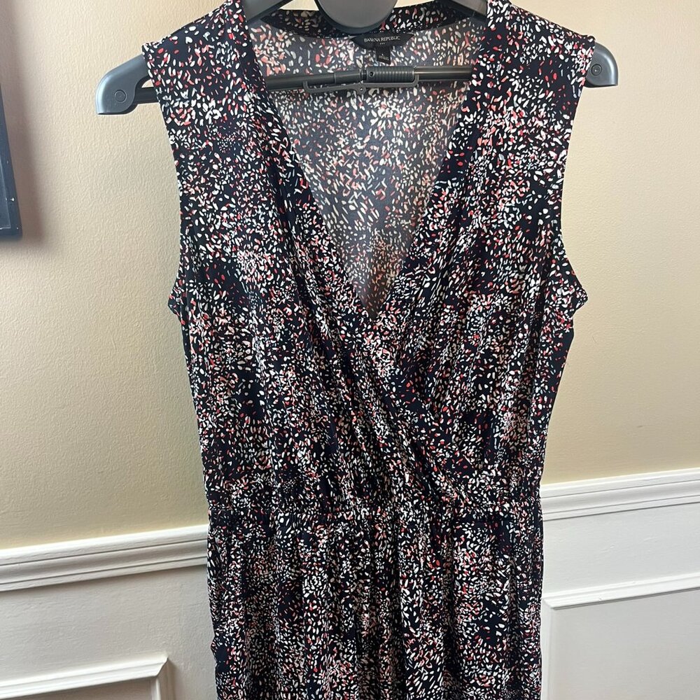 Banana Republic Knit Shorts Romper - Large